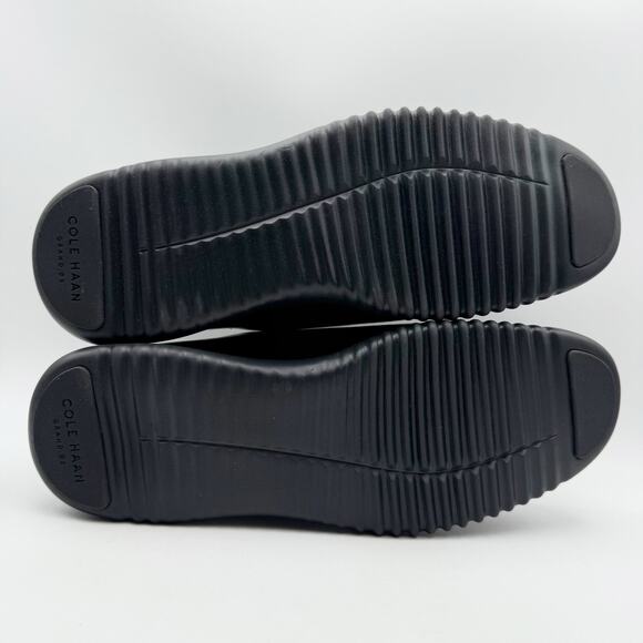 Cole Haan Mens 2.Zerogrand Laser WingTip Oxford Shoe US 10 W Black Leather NIB - Picture 11 of 12